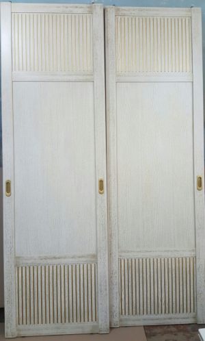 Двери для шкафа купе с фрезеровкой Орёл